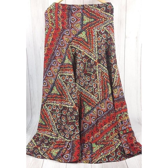 Women Maxi Skirt Gangotri Boho Hippie Ethnic Long Skirt Size S/M Elastic Waist - Picture 5 of 10